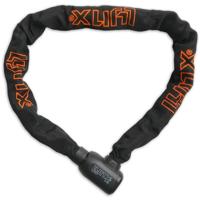 Lynx kettingslot art-2 100cmx9.0mm nylon hoes zwart op kaart - thumbnail