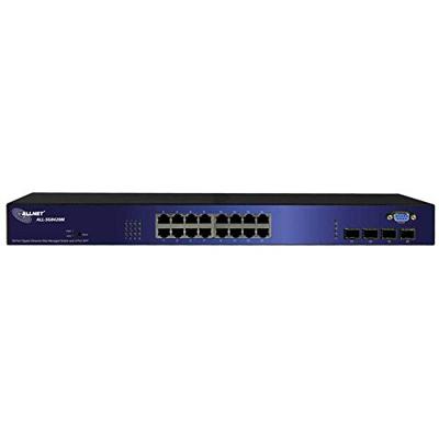 Allnet ALL-SG8420M 19 netwerk switch 16 + 4 poorten 1000 MBit/s