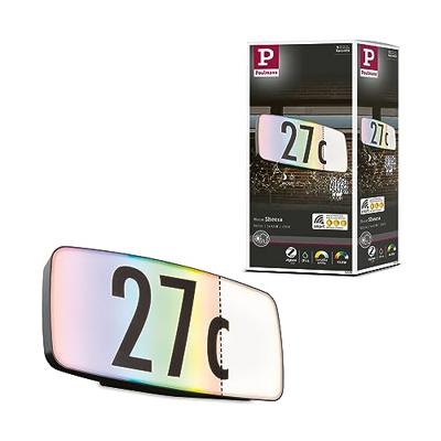 Paulmann Sheera IP44 RGBW 94508 Buitenlamp (wand) LED 6.5 W Antraciet