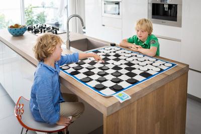 BS Toys dammen xl hout - denkspel - thumbnail