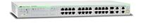 AT-FS750/28PS-50 Switch Layer 2 Fast Ethernet WebSmart - 24 x 10/100TX PoE+ | 2 x Combo Copper/SFP - 193W PoE budget - Internal PSU - thumbnail