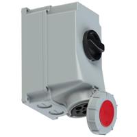 PCE 75352-6 CEE-wandcontactdoos 63 A 5-polig 400 V 1 stuk(s) - thumbnail
