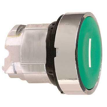 Schneider Electric ZB4BA331 Harmony ZB4BA331 Druktoets Bedieningsknop vlak 1 knop Groen Druk-ontgrendeling 1 stuk(s)