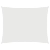 Zonnescherm rechthoekig 3x4,5 m oxford stof wit - thumbnail