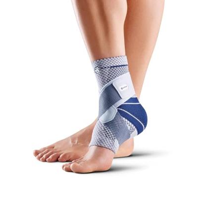 Bauerfeind MalleoTrain S Enkelbrace - 1 - Links - Grijs