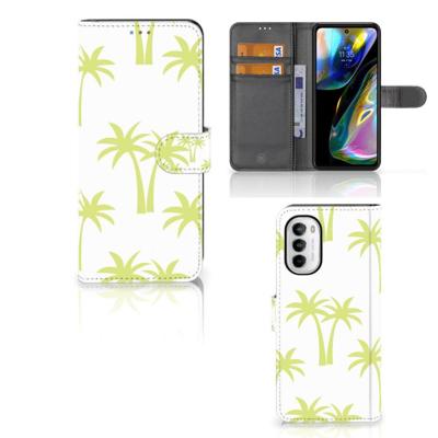 Motorola Moto G52 | Moto G82 Hoesje Palmtrees Motorola Moto G52 | Moto G82 Hoesje Palmtrees