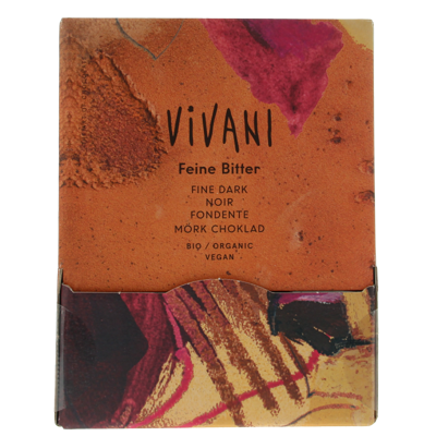 Vivani Chocolade naps puur 5 gram bio 200 Stuks