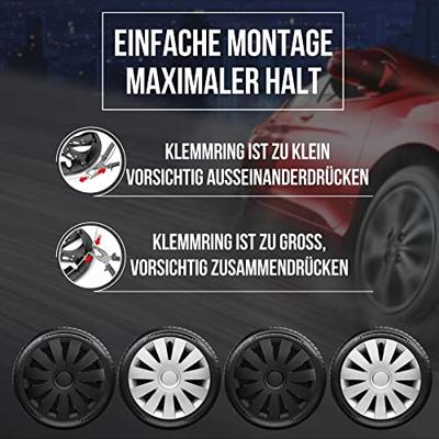 Albrecht wieldop "strike" wheel cover strike 15" set of 4 ml