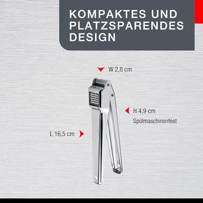 GEFU - Keukenhulpen - Knoflookpers rvs