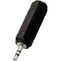 Monacor HA-36 Audio Adapter [1x Jackplug female 6,3 mm - 1x Jackplug male 3,5 mm] - thumbnail