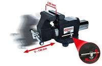 KS Tools 914.0005 Bankschroef 914.0005 Bekbreedte: 130 mm Spanbreedte (max.): 140 mm - thumbnail