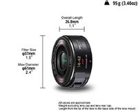 Panasonic H-PS14042E-K Zoomobjectief f/3.5 - 5.6 14 - 42 mm - thumbnail