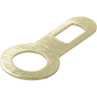 Vogt Verbindungstechnik 2003.60 Soldeeroog Contactoppervlakte Messing 100 stuk(s) (l x b) 9 mm x 5.5 mm - thumbnail