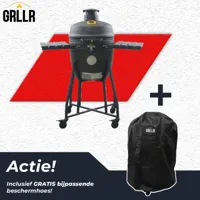 GRLLR Ember Classic 18 Charocal Black Kamado BBQ Mat Zwart - thumbnail