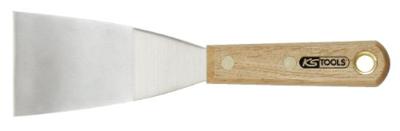KS Tools 907.2264 RVS spatel, 63 mm, met houten handgreep