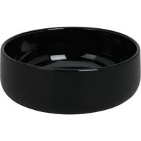 Schaal aardewerk 400ml zwart - thumbnail