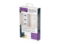 USB-C 3.1 hub 3x USB-A 3.0 + 1x 8P8C (RJ45) Velleman PCMP202 - thumbnail