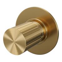 Brauer Stripe losse inbouw stopkraan met in- en afbouwdelen goud geborsteld PVD - thumbnail