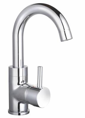 Wastafelmengkraan Sanilux Largo Eenhendel Ronde uitloop Chroom 25cm hoog Wastafelmengkraan Sanilux Largo Eenhendel Ronde uitloop Chroom 25cm hoog