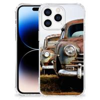 Apple iPhone 14 Pro Max Anti-shock Hoesje met foto Vintage Auto - thumbnail