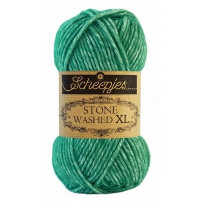 Scheepjes Stone Washed XL - 865 Malachite 50gr - Haakgaren / Breigaren