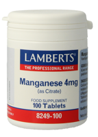 Lamberts Mangaan 4mg Tabletten - thumbnail