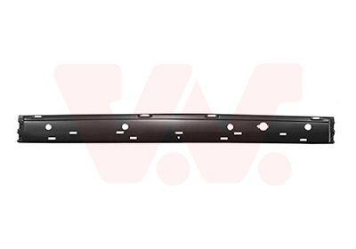 rear bumper primerized with holes for parking sensors