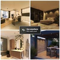 Venezia LED inbouwspot - 6 Watt 650 lumen - 2700K warm wit - Dimbaar - Rond - IP65 waterdicht - Wit - Voor binnen buiten en badkamer - thumbnail