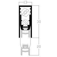 Luvema TO20F095 brandvertragende valdorpel 95cm - thumbnail