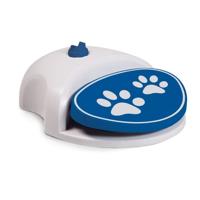 CoolPets Splash Drinkfontein voor Honden – Interactief Waterspeelgoed – Koelmidddel - Fontein met Pedaal en Tuinslangaansluiting – Antislip – 2 Sproeikoppen - thumbnail