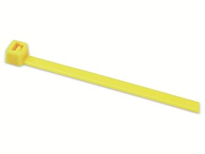 HellermannTyton 111-03006 T30R-PA66-YE Kabelbinder 150 mm 3.50 mm Geel Weerbestendig 100 stuk(s)
