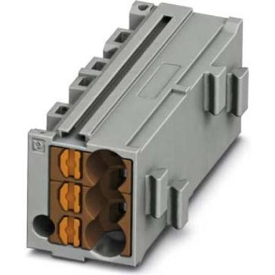 Phoenix Contact 3270423 Veerklem Push-In-klem Grijs 10 stuk(s) Piece
