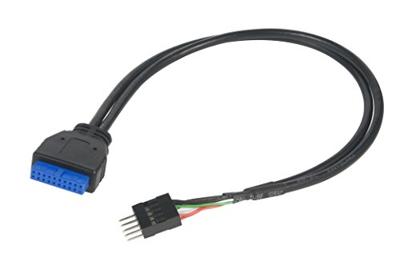 Akasa AK-CBUB36-30BK interne USB-kabel