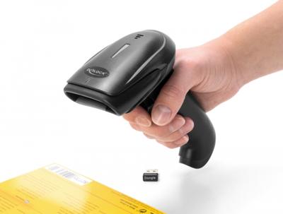 Delock 90564 barcodescanner 1D-laser voor 2,4 GHz, Bluetooth of USB Delock 90564 barcodescanner 1D-laser voor 2,4 GHz, Bluetooth of USB