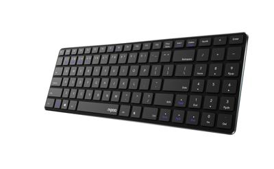 Rapoo toetsenbord mm slim zwart e9100m