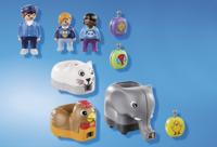 Playmobil Playmobil 1.2.3 - Dierentrein 70405 - thumbnail