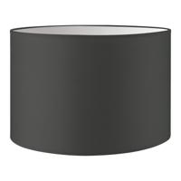 Lampenkap Bling, cilinder, 30/30/20cm, gemaakt van stof, Antraciet, Moderne stoffen Lampenkap voor E27 lamphouder, RoHS getest, voor tafellamp, vloerlamp en hanglamp - thumbnail