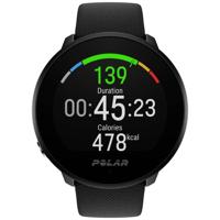 Polar Unite Sporthorloge met geïntegreerde sensor 43 mm Uni Zwart - thumbnail