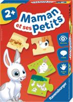 RAVENSBURGER Puzzel mama en haar kleintjes - thumbnail