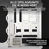 Corsair iCUE LINK 5000T LX RGB Midi Tower Wit - thumbnail