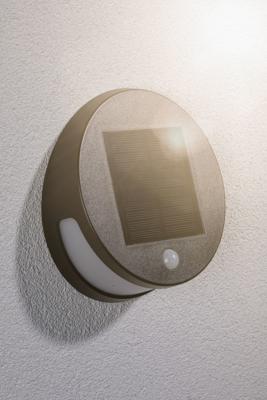 Paulmann 94265 Helena Wandlamp op zonne-energie Energielabel: A (A - G) 3 W Warmwit Antraciet Paulmann 94265 Helena Wandlamp op zonne-energie Energielabel: A (A - G) 3 W Warmwit Antraciet