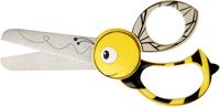 Creativ Company Fiskars kinderschaar met dierenmotief, bij, l: 13 cm, 1 stuk - thumbnail