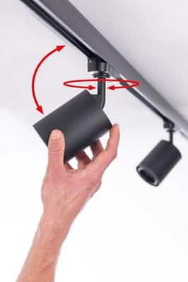 Paulmann Kratos 96575 LED-railspot ProRail3 25 W LED Zwart