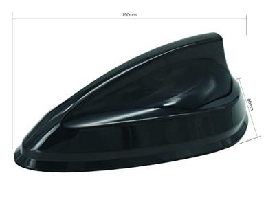 Simoni Racing haaienvinantenne 12 Volt 16 cm zwart Simoni Racing haaienvinantenne 12 Volt 16 cm zwart