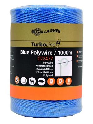 Gallagher TurboLine kunststofdraad blauw 1000m - 072477 072477