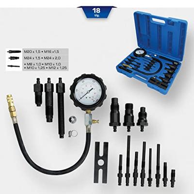 Brilliant Tools BT581000 Compressietestset voor dieselmotoren, 18-delig Brilliant Tools BT581000 Compressietestset voor dieselmotoren, 18-delig