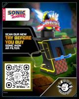 Sonic The Hedgehog Cably Guys Ikons Light-Up Charging Stand Logo 20 cm - thumbnail