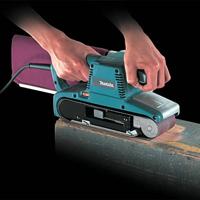 Makita 9404 Bandschuurmachine in doos - thumbnail