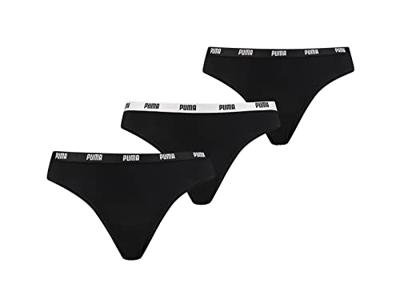 Puma String Dames Zwart 3-Pack-XL