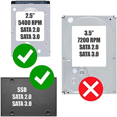 Behuizing voor Harde Schijf TooQ TQE-2526B HD 2.5" SATA III Zwart 2,5"